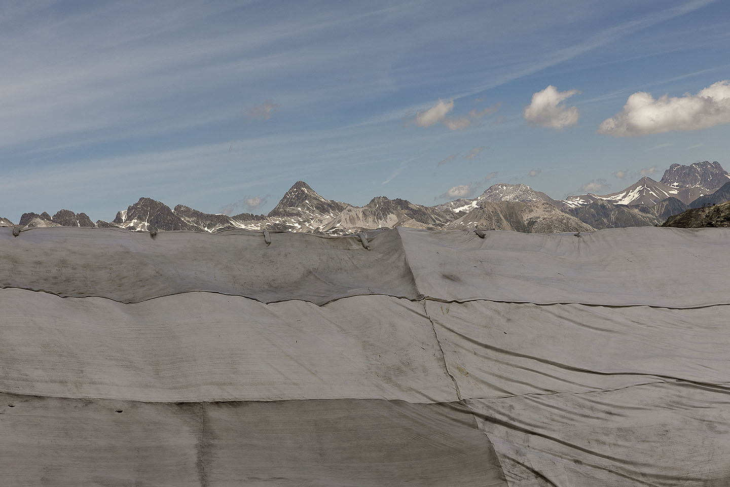 Dosenschnee am Corvatsch